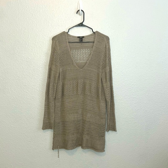 H&M Sweaters - H&M Size L Gray Knit Sweater